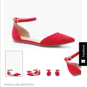 Two part pointed flats